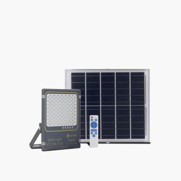 Đèn LED Rạng Đông chiếu pha năng lượng mặt trời 200W